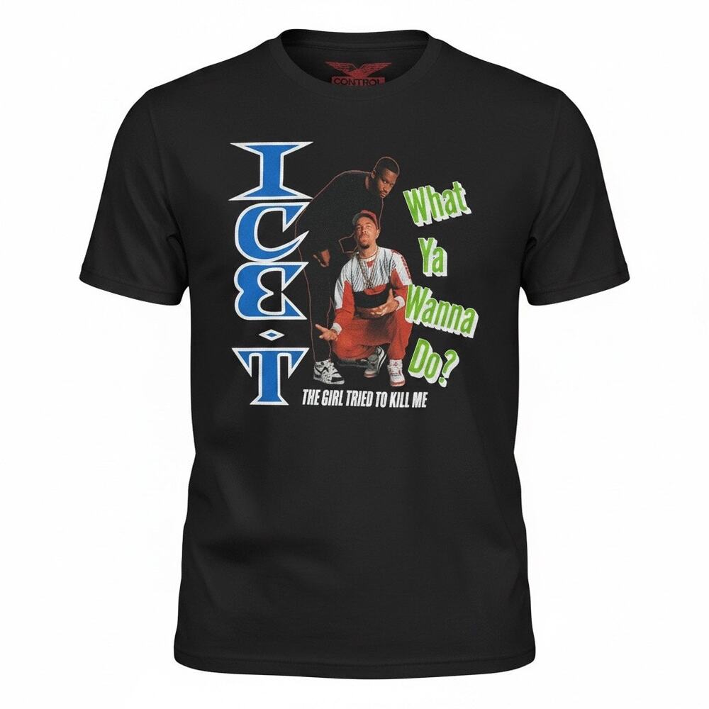 Ice-T - “What Ya Gonna Do....” Black Shirt Large